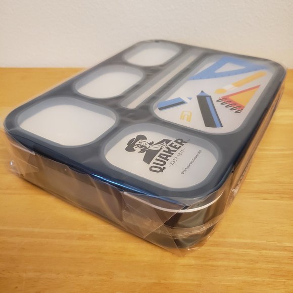 Quaker Bento Box School Lunch Food Container - Picture 2 of 7